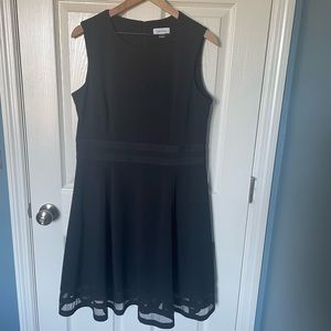 Calvin Klein black dress | size 14